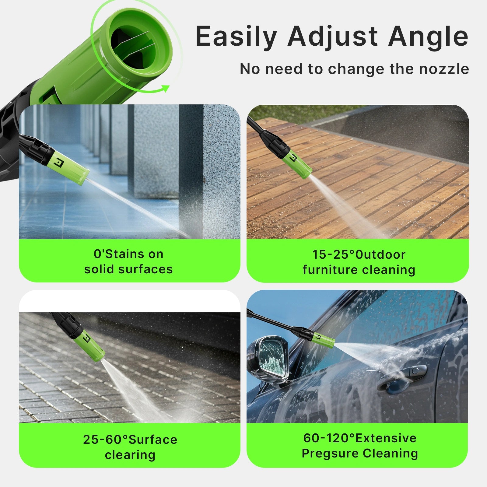 W6 2600PSI Electric Pressure Washer