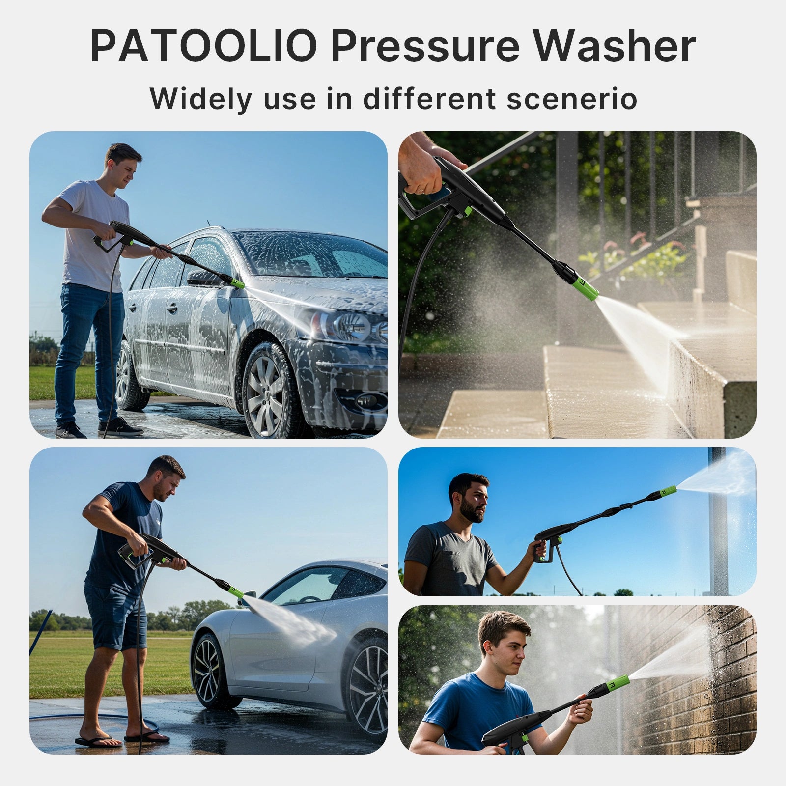 W6 2600PSI Electric Pressure Washer